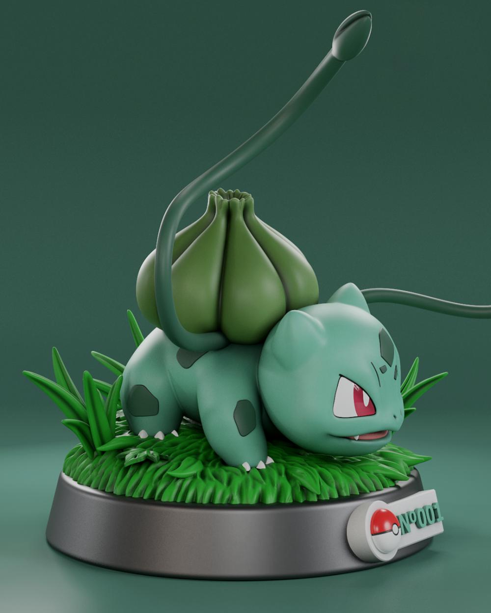 宝可梦 妙蛙种子3D打印模型