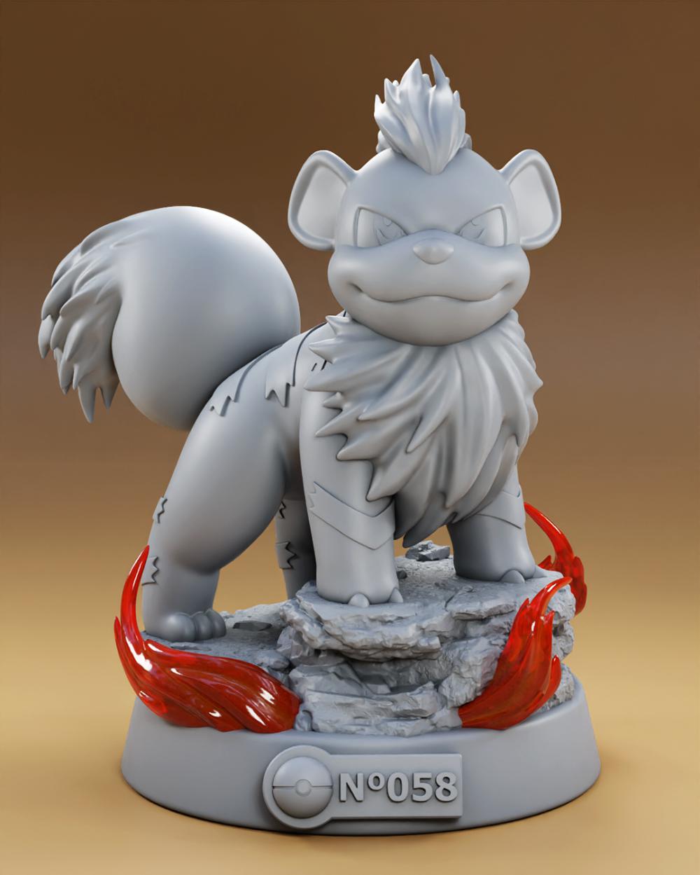 宝可梦 卡蒂狗3D打印模型