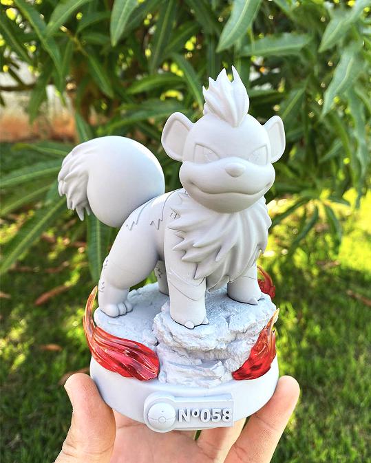 宝可梦 卡蒂狗3D打印模型