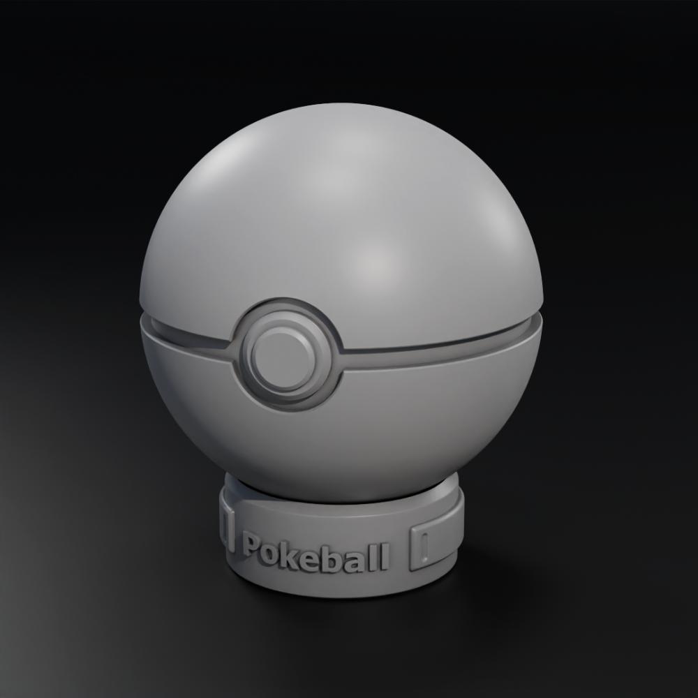 宝可梦 精灵球3D打印模型