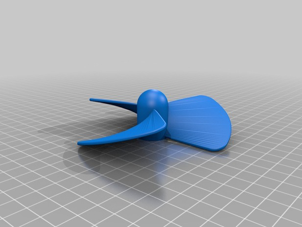 风机叶片3D打印模型