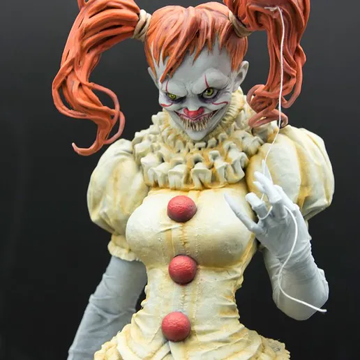 小丑回魂 潘尼怀斯女版3D打印模型
