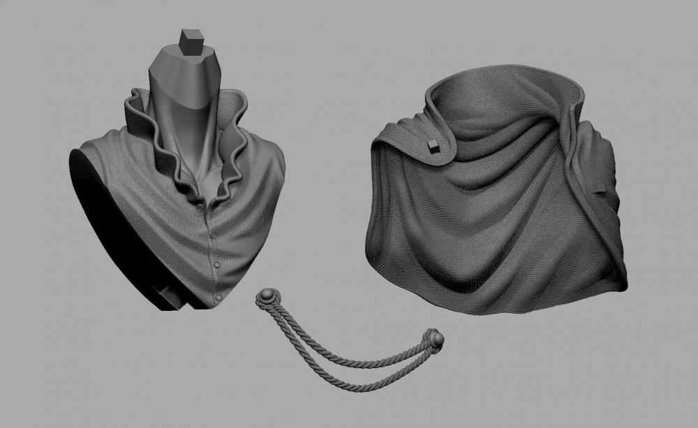 山治 胸雕3D打印模型