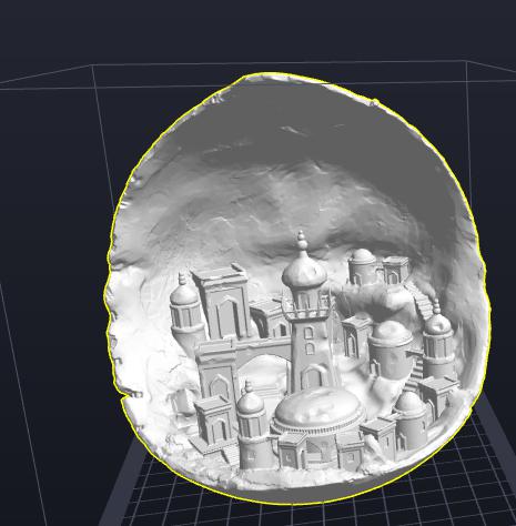 月亮城3D打印模型