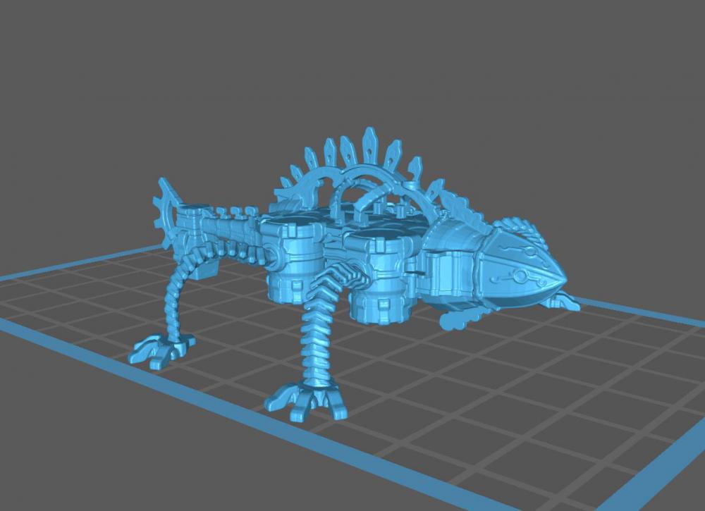 塞尔达传说四神兽 火蜥蜴3D打印模型