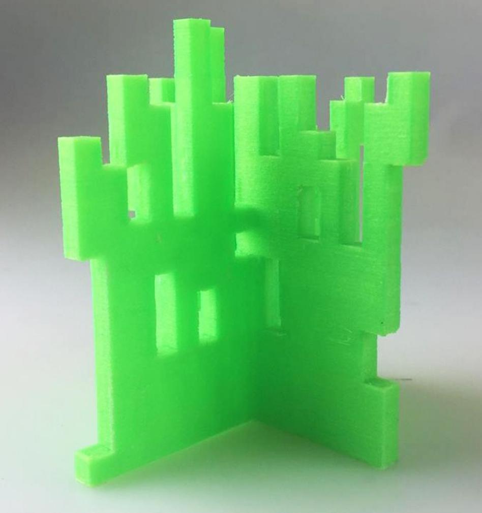 我的世界  草3D打印模型
