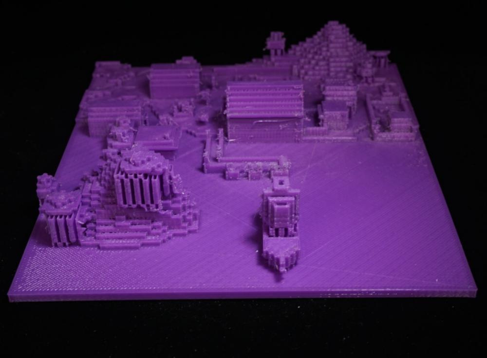 我的世界    村庄3D打印模型