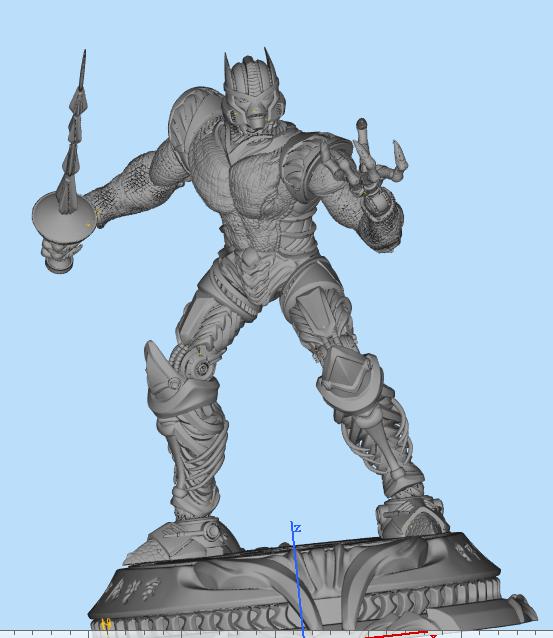 变形金刚猛兽侠恐龙勇士雕像3D打印模型