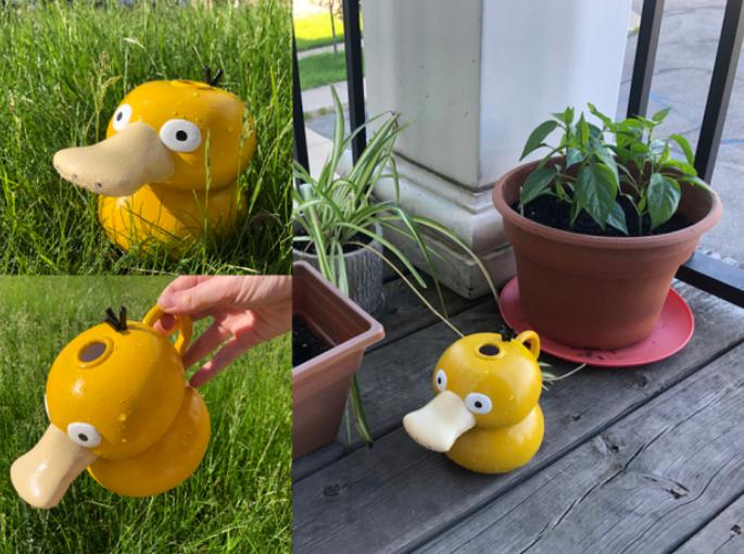 可达鸭鸭子花洒3D打印模型