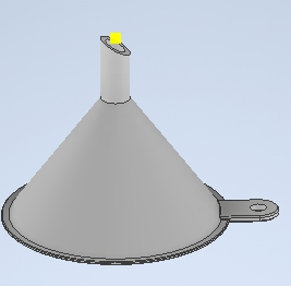 漏斗3D打印模型