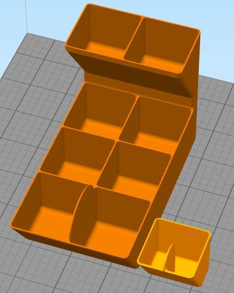 8位螺丝盒3D打印模型