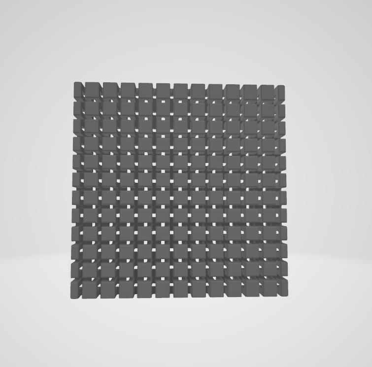 弹簧平面3D打印模型