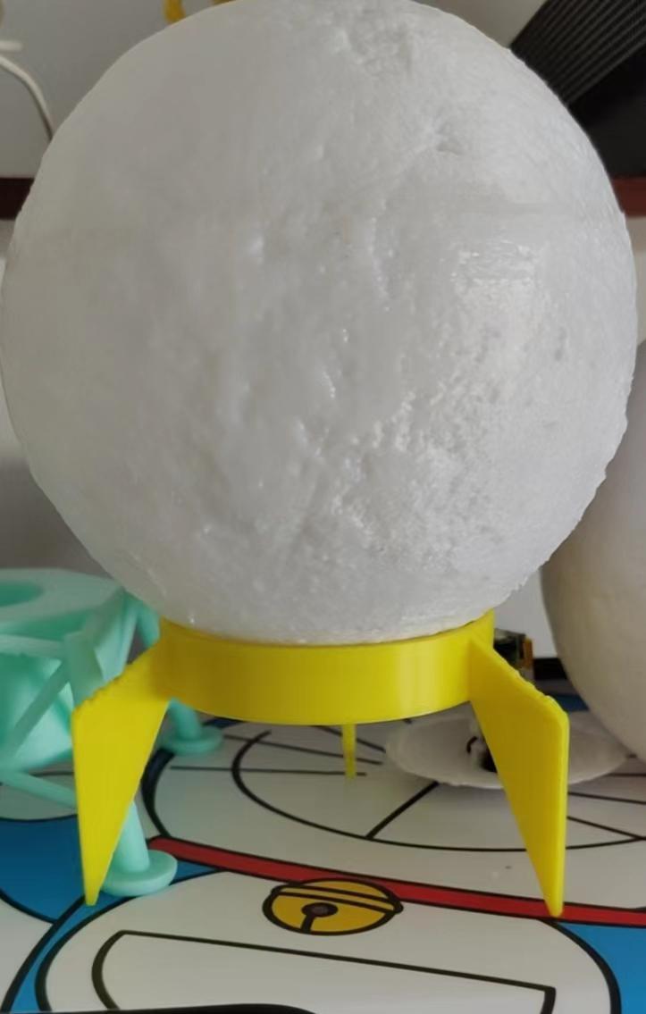 月球灯底座3D打印模型