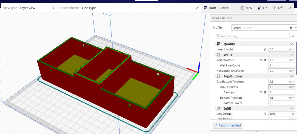 组合多肉花盆 储物盒3D打印模型