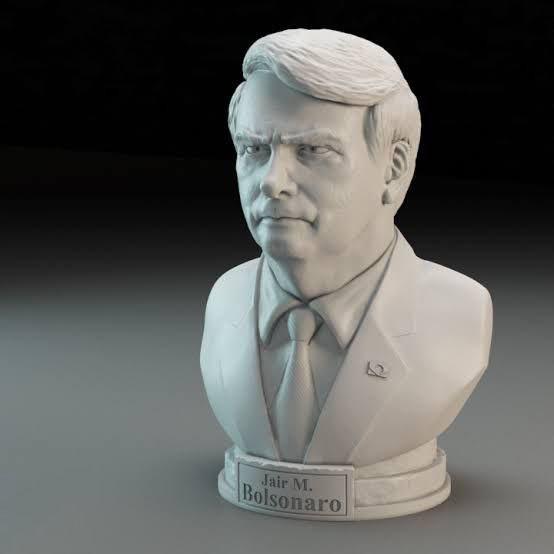 博索纳罗 胸雕3D打印模型