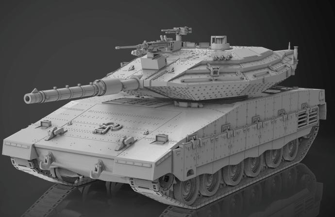 1/35 以色列梅卡瓦4D型坦克3D打印模型