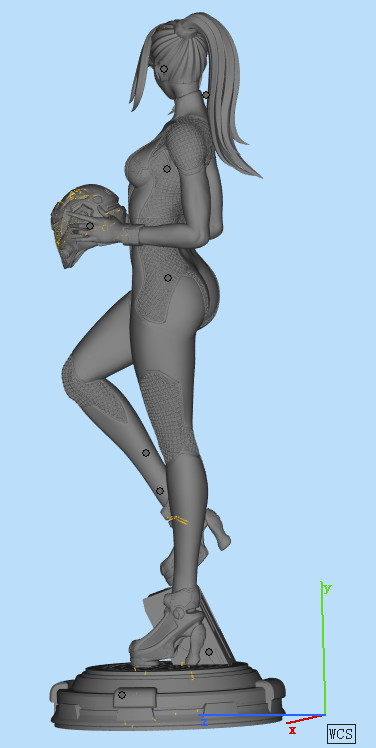 银河战士 萨姆斯·阿兰3D打印模型