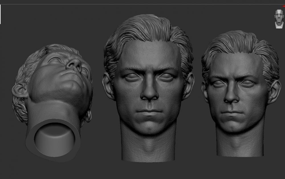 汤姆·赫兰德 蜘蛛侠 彼得·帕克 漫威 头雕3D打印模型
