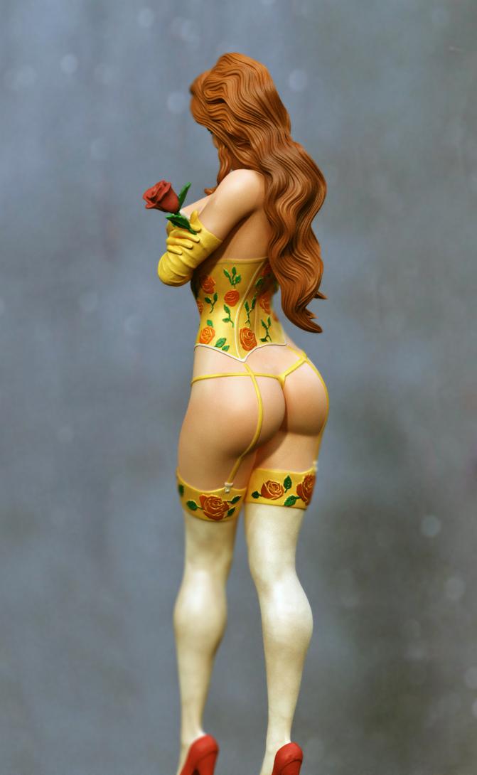 美女与野兽  贝尔公主3D打印模型