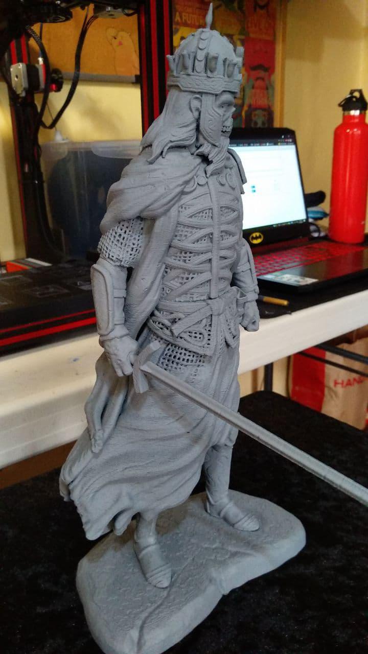指环王 亡灵国王3D打印模型