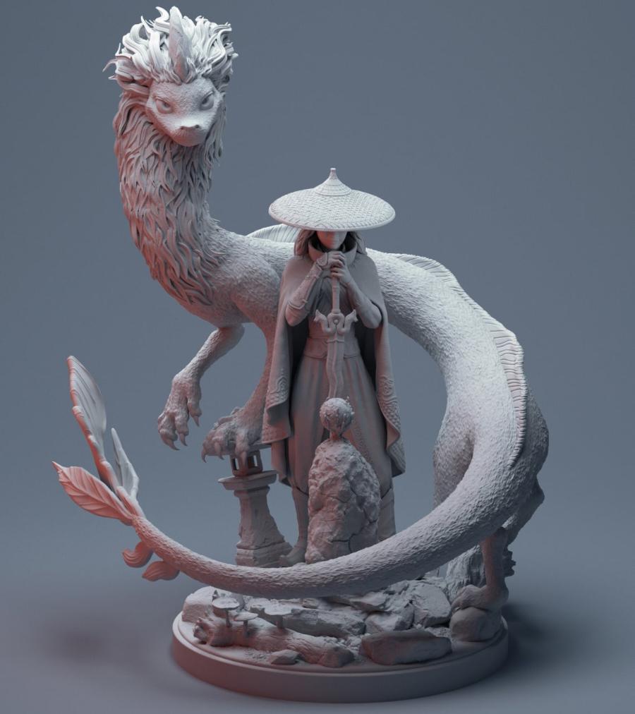  寻龙传说 拉雅3D打印模型