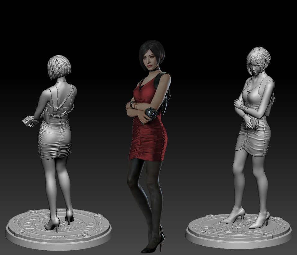 艾达王3D打印模型