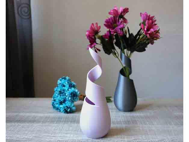 奇怪花瓶3D打印模型