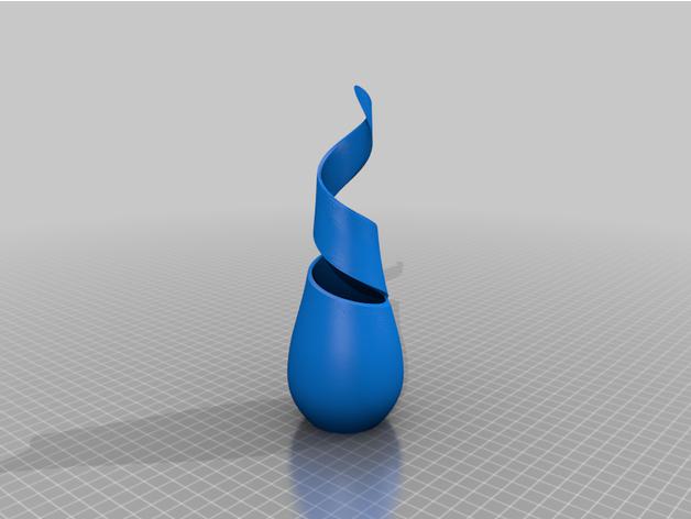 奇怪花瓶3D打印模型