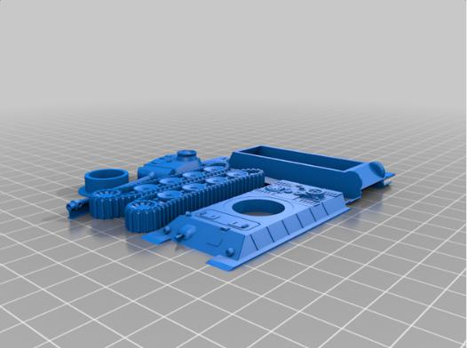 德国“黑豹”坦克3D打印模型