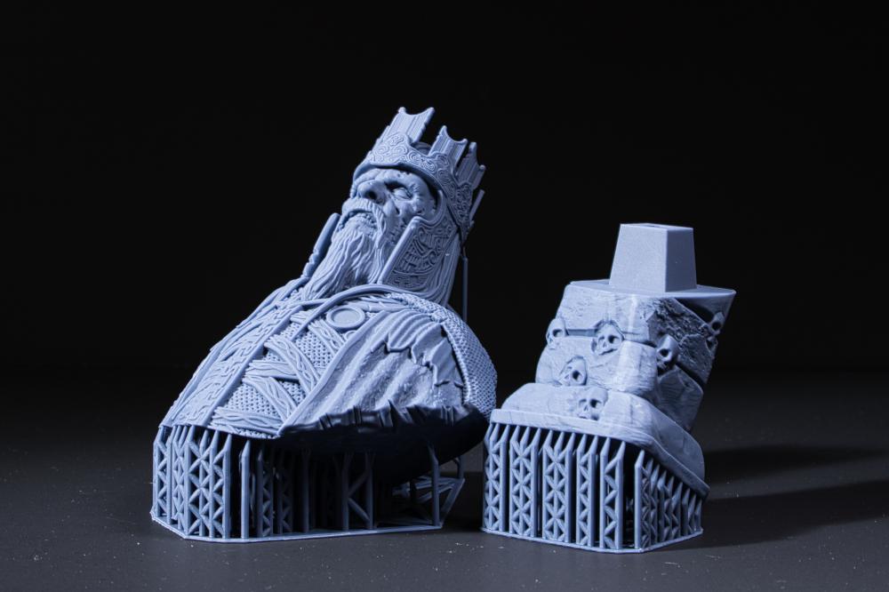 亡灵国王 胸雕3D打印模型