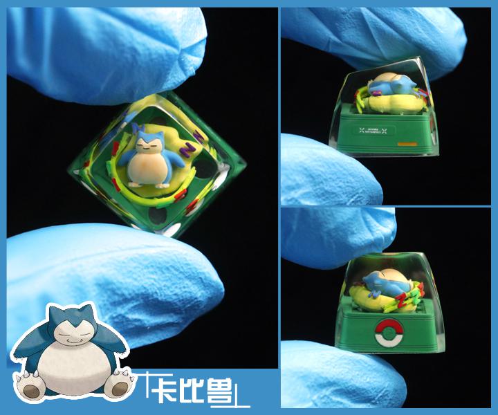 键帽-卡比兽3D打印模型