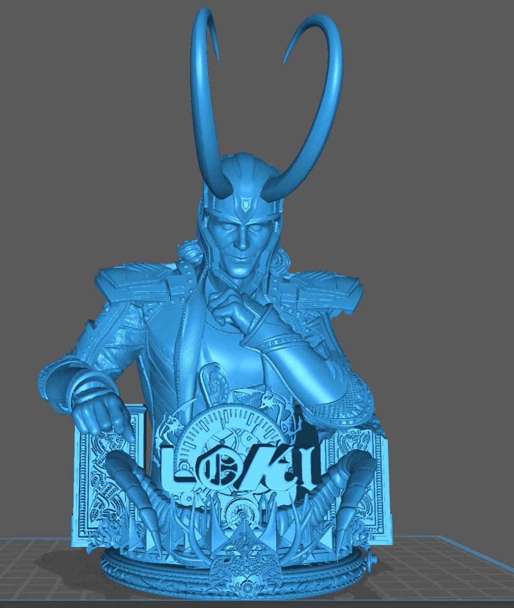 漫威 洛基3D打印模型