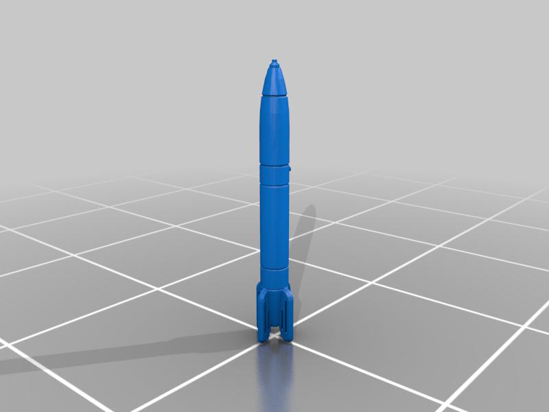 喀秋莎M-13火箭3D打印模型