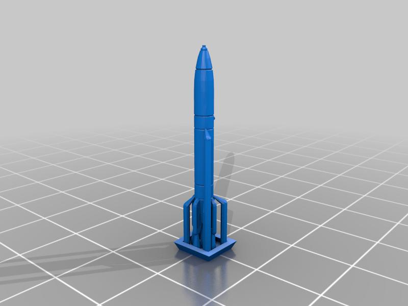 喀秋莎M-13火箭3D打印模型
