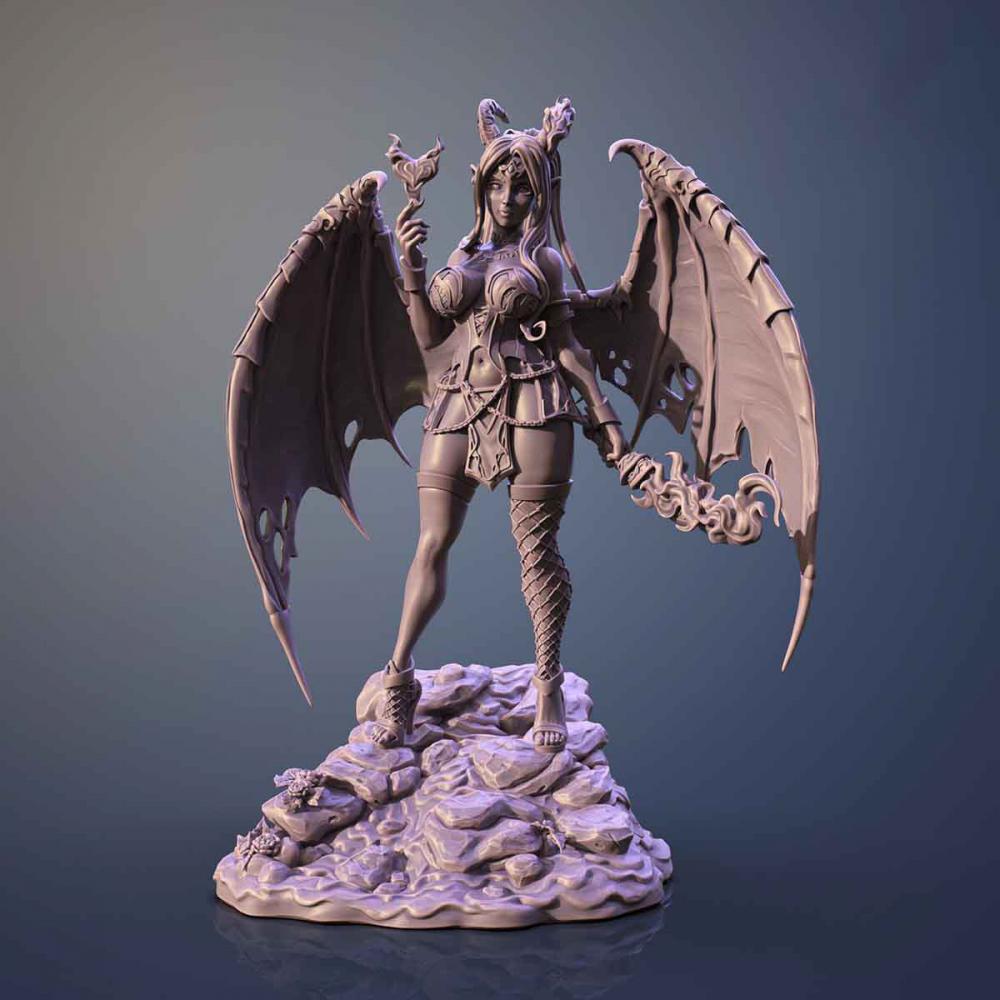 地狱魅魔3D打印模型