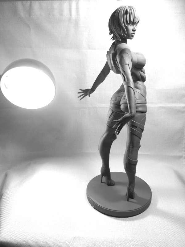 绫波丽 站姿3D打印模型