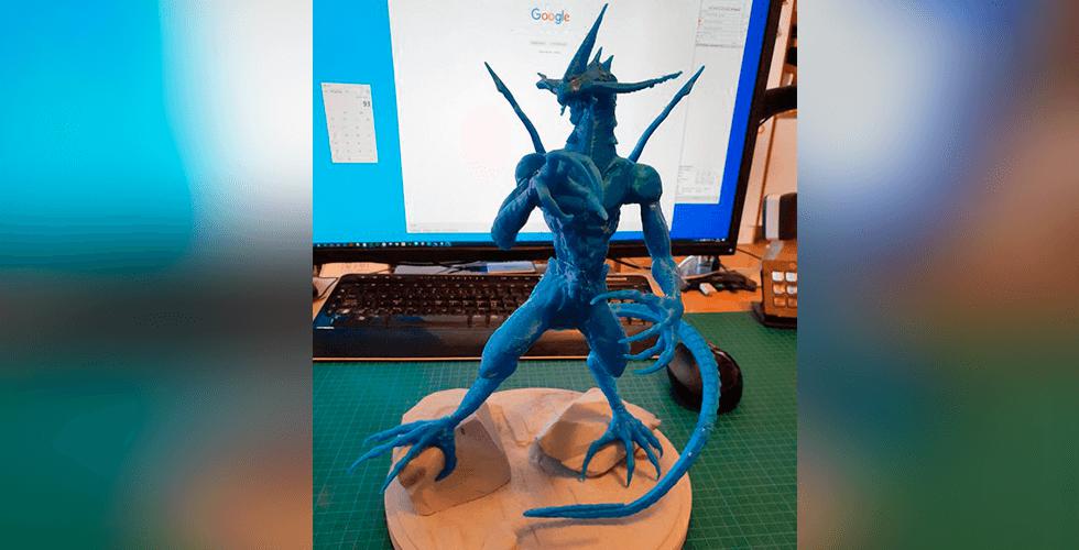 巴哈姆特 最终幻想3D打印模型