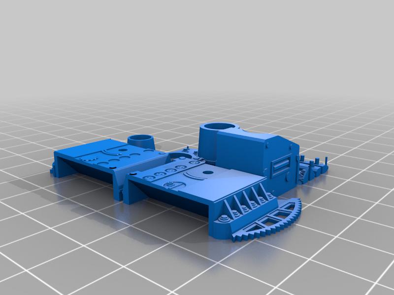 卡尔臼炮3D打印模型
