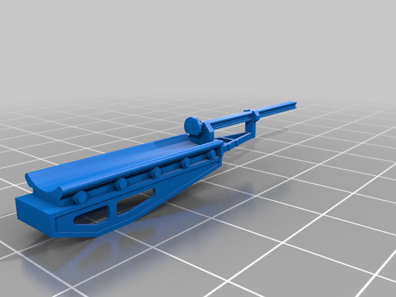 卡尔臼炮3D打印模型