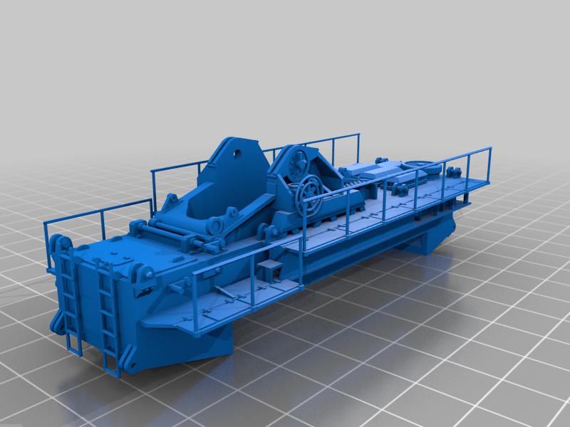 卡尔臼炮3D打印模型