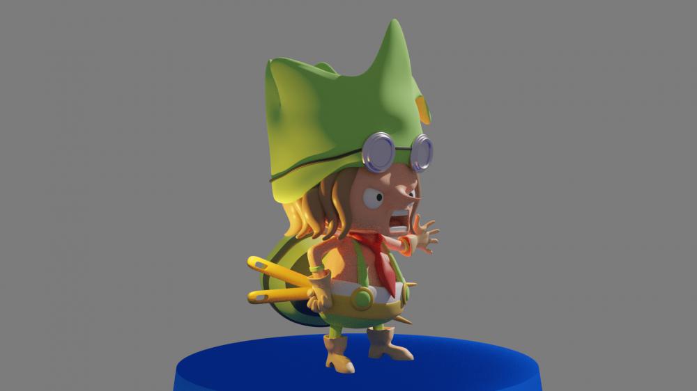 海贼王雷欧3D打印模型