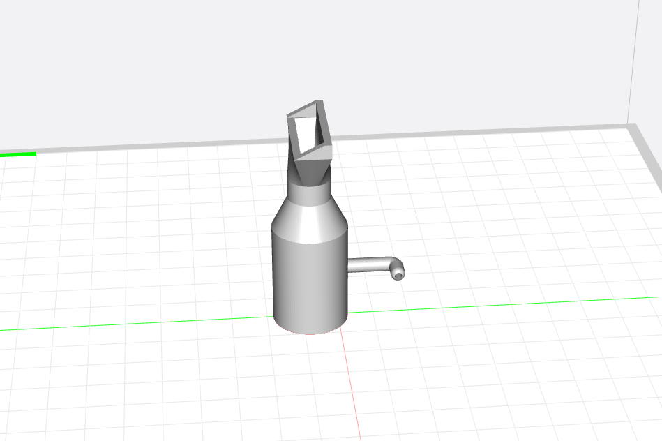 鱼缸过滤出水口增氧3D打印模型