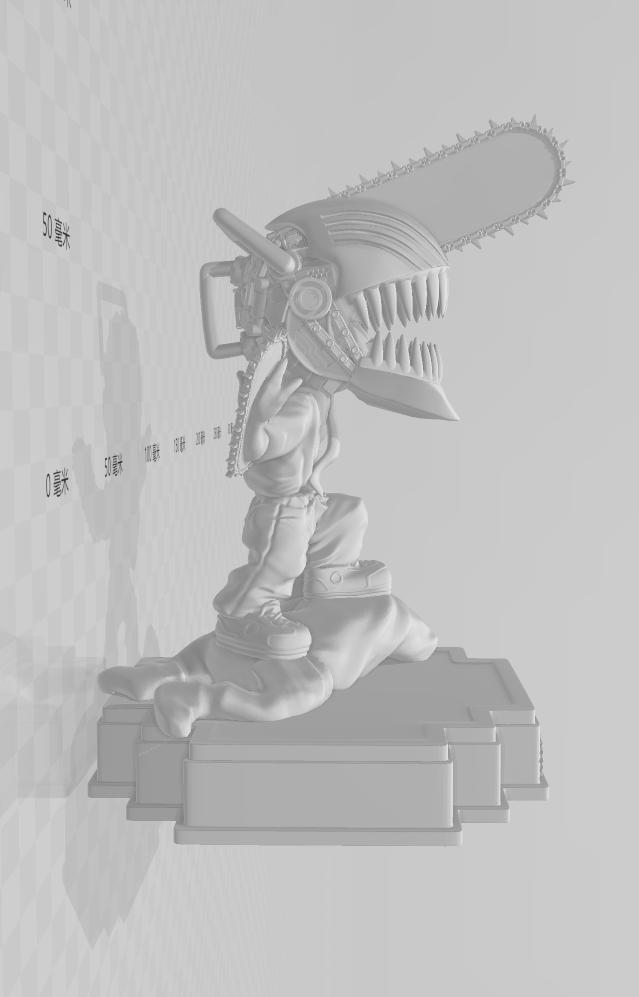 电锯人3D打印模型