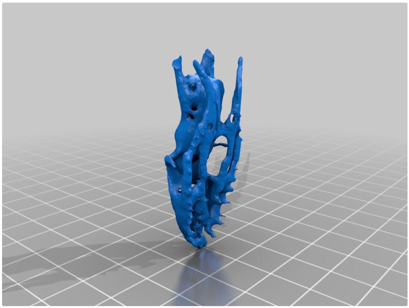 腾蛇陨落3D打印模型