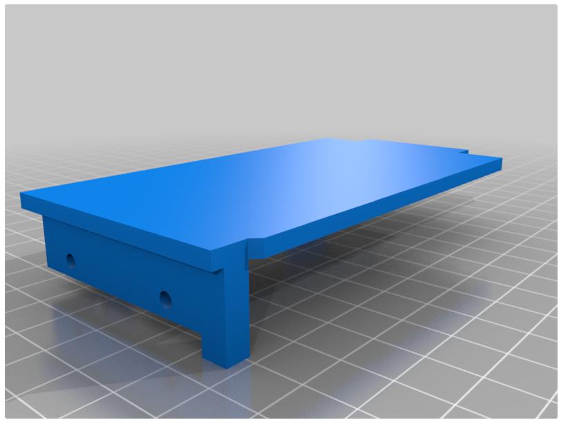 敲门小巷书角3D打印模型