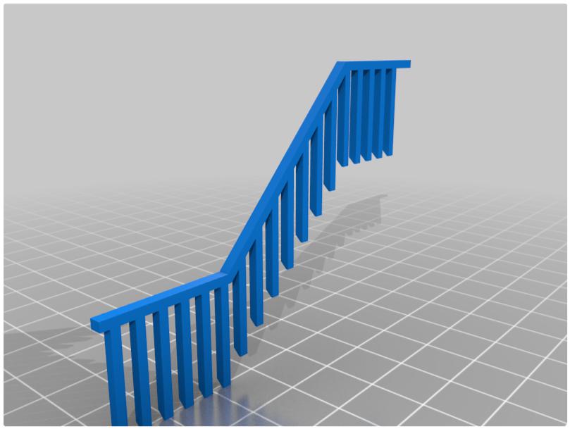 敲门小巷书角3D打印模型