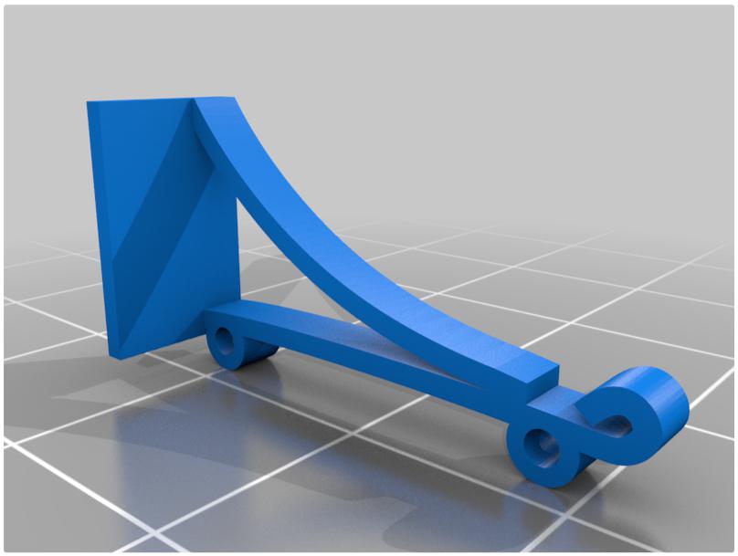 敲门小巷书角3D打印模型