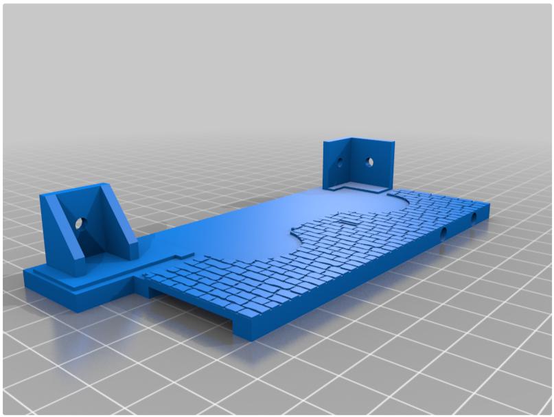 敲门小巷书角3D打印模型