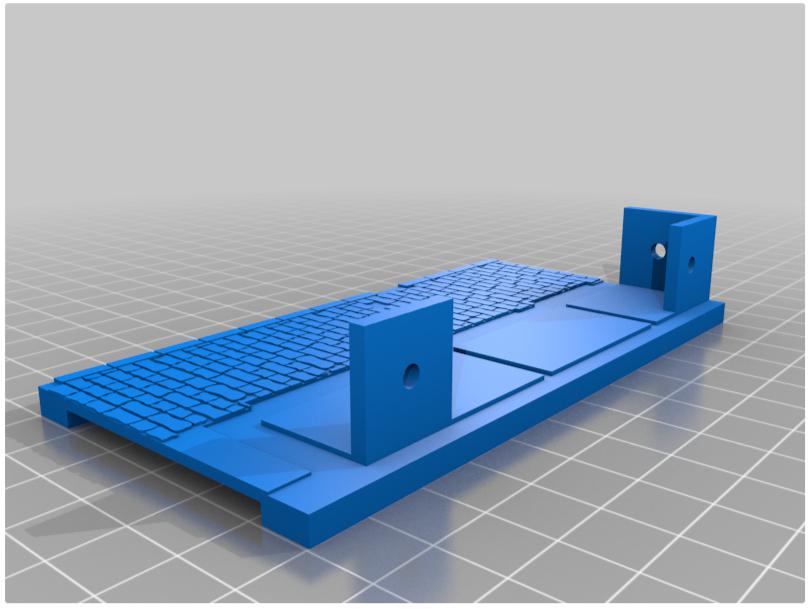 敲门小巷书角3D打印模型