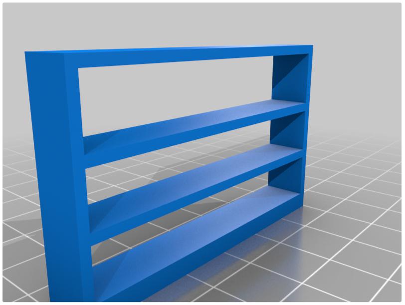 敲门小巷书角3D打印模型